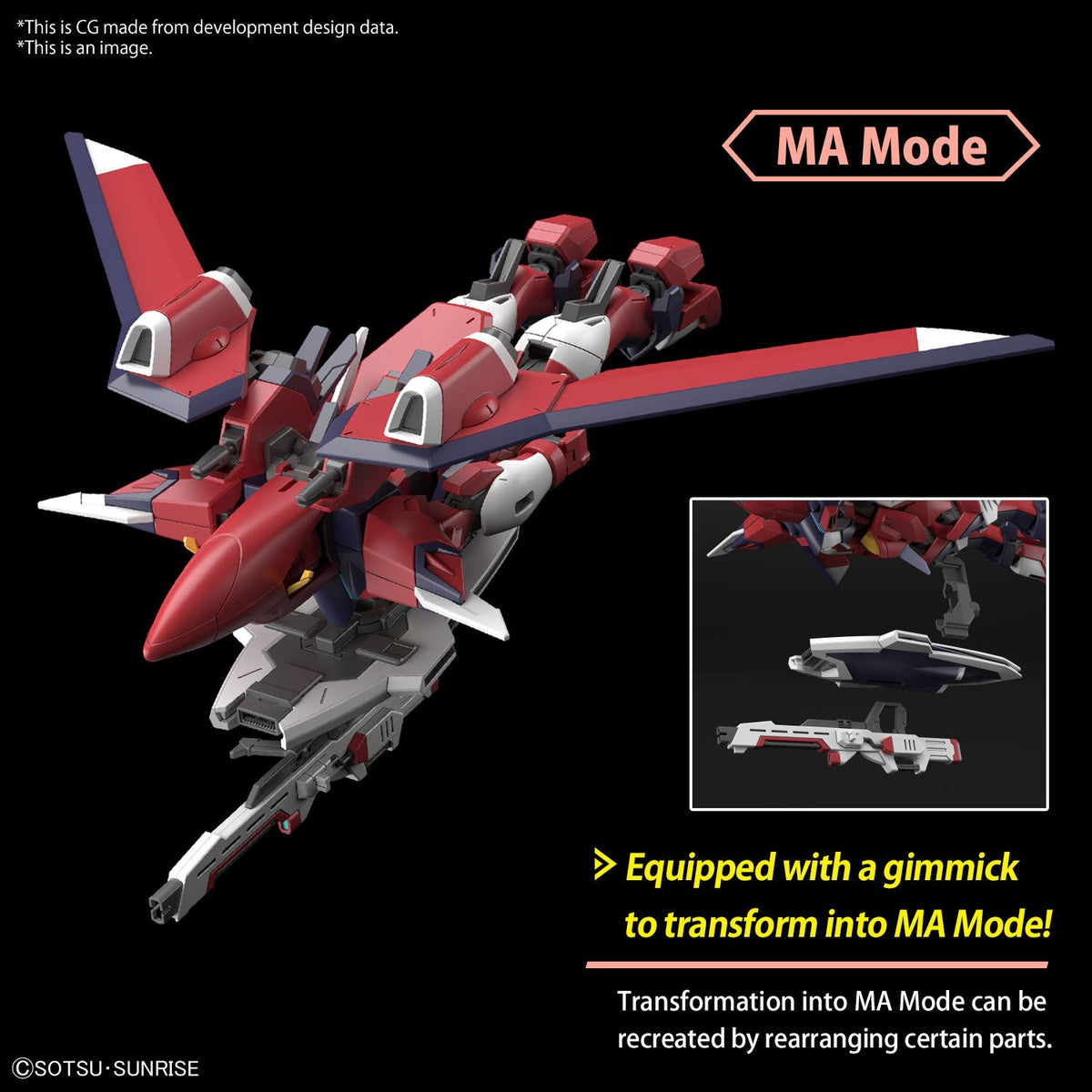 Gundam 1/144 HGUC #244 HGCE Seed Freedom STTS-808 Immortal Justice Gundam Model Kit product image 11, provided for visual