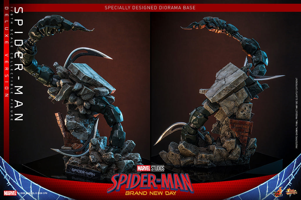 Hot Toys Spider-Man (Brand New Day - Deluxe Version) 1/6 Scale Action Figure product image 10, provided for visual reference