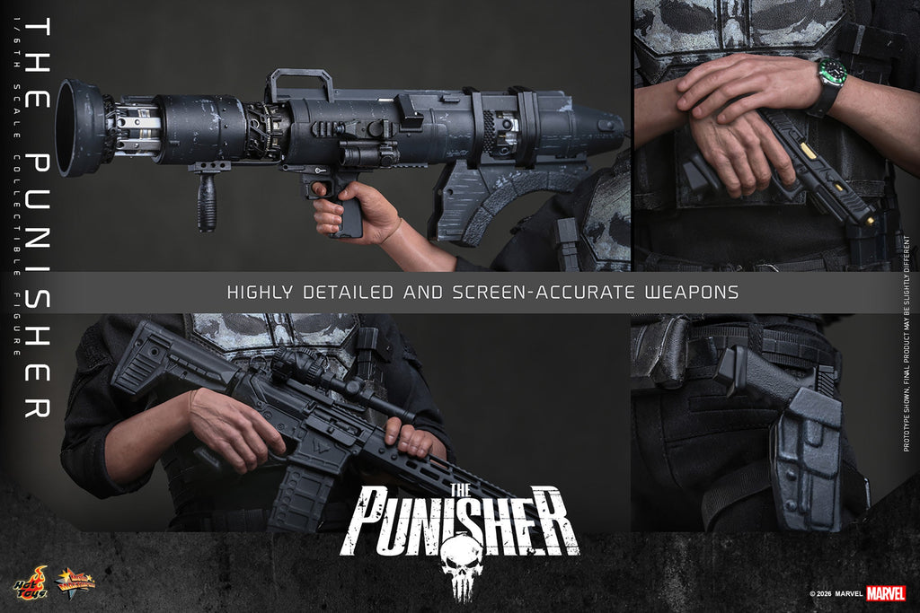 Hot Toys The Punisher 1/6 Scale Action Figure product image 4, provided for visual reference and product detail review