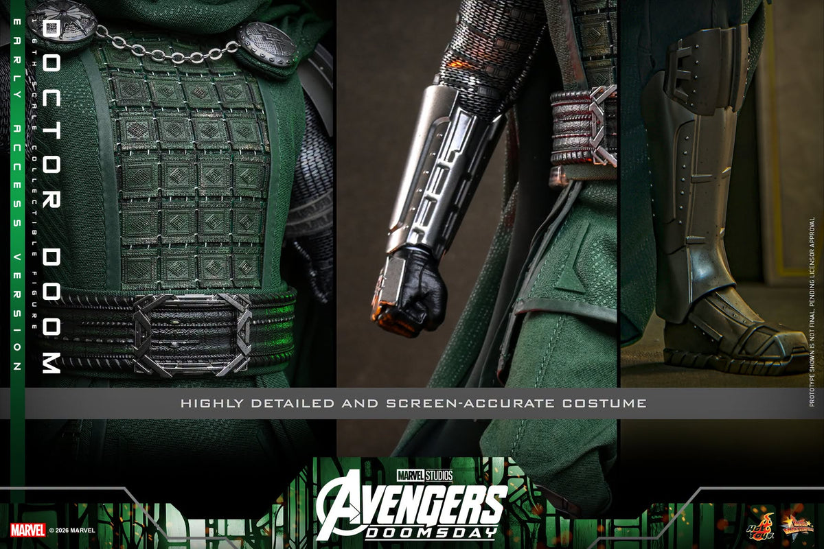 Hot Toys Doctor Doom (Avengers: Doomsday) 1/6 Scale Action Figure product image 7, provided for visual reference and product