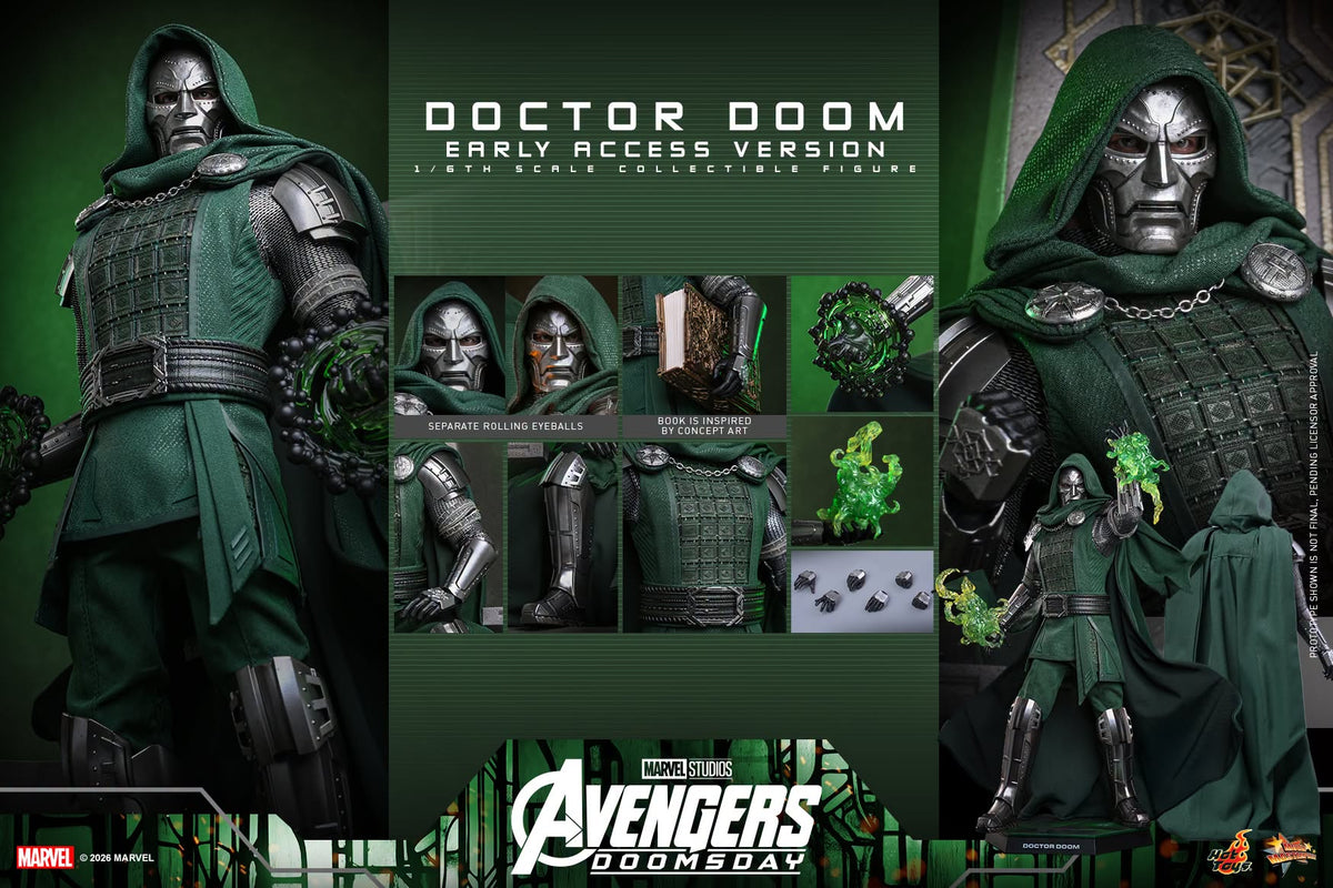 Hot Toys Doctor Doom (Avengers: Doomsday) 1/6 Scale Action Figure product image 8, provided for visual reference and product