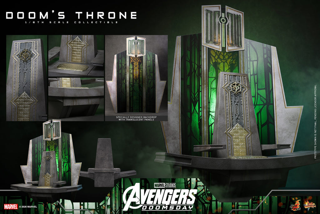 Hot Toys Doom's Throne (Avengers: Doomsday) 1/6 Scale Accessory product image 5, provided for visual reference and product