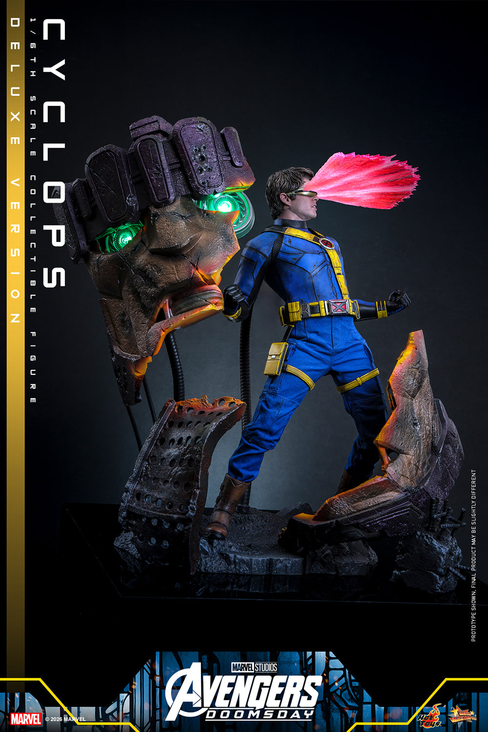 Hot Toys Cyclops (Avengers: Doomsday - Deluxe Version) 1/6 Scale Action Figure product image 5, provided for visual