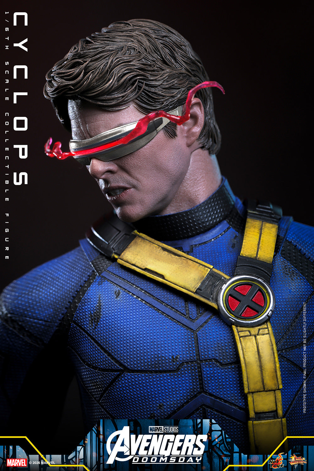 Hot Toys Cyclops (Avengers: Doomsday) 1/6 Scale Action Figure product image 3, provided for visual reference and product