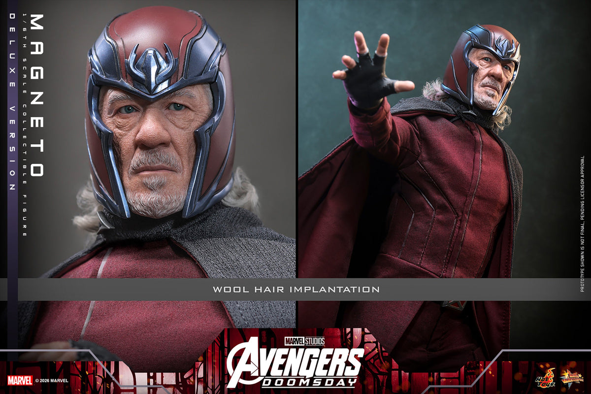 Hot Toys Magneto (Avengers: Doomsday - Deluxe Version) 1/6 Scale Action Figure product image 6, provided for visual