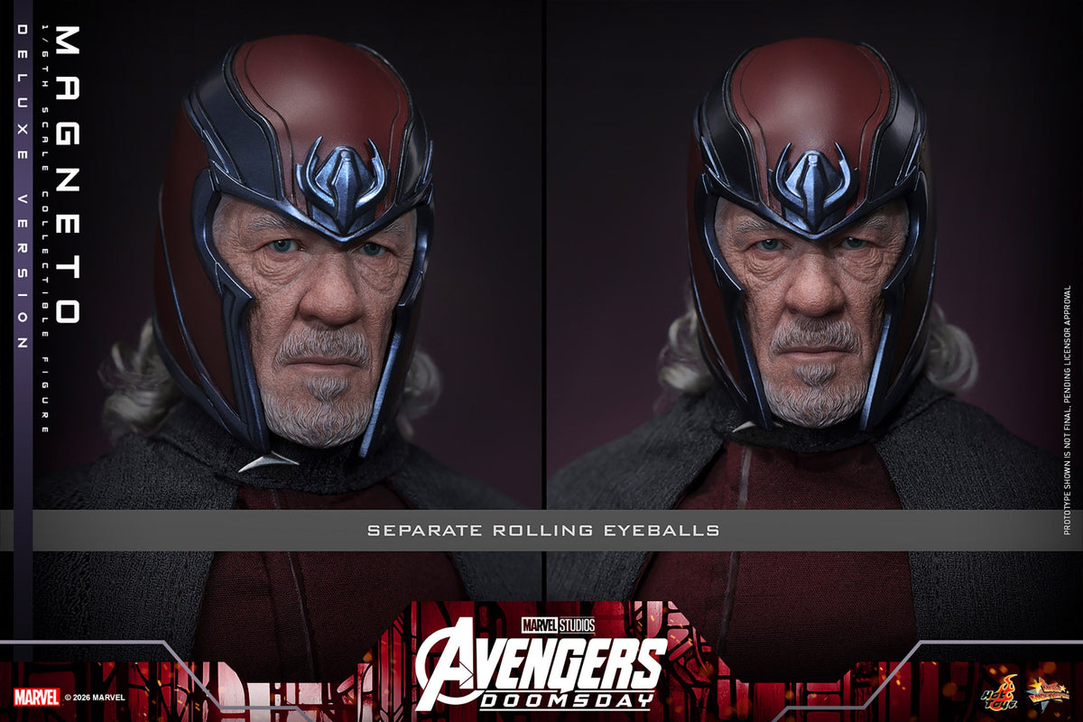 Hot Toys Magneto (Avengers: Doomsday - Deluxe Version) 1/6 Scale Action Figure product image 5, provided for visual