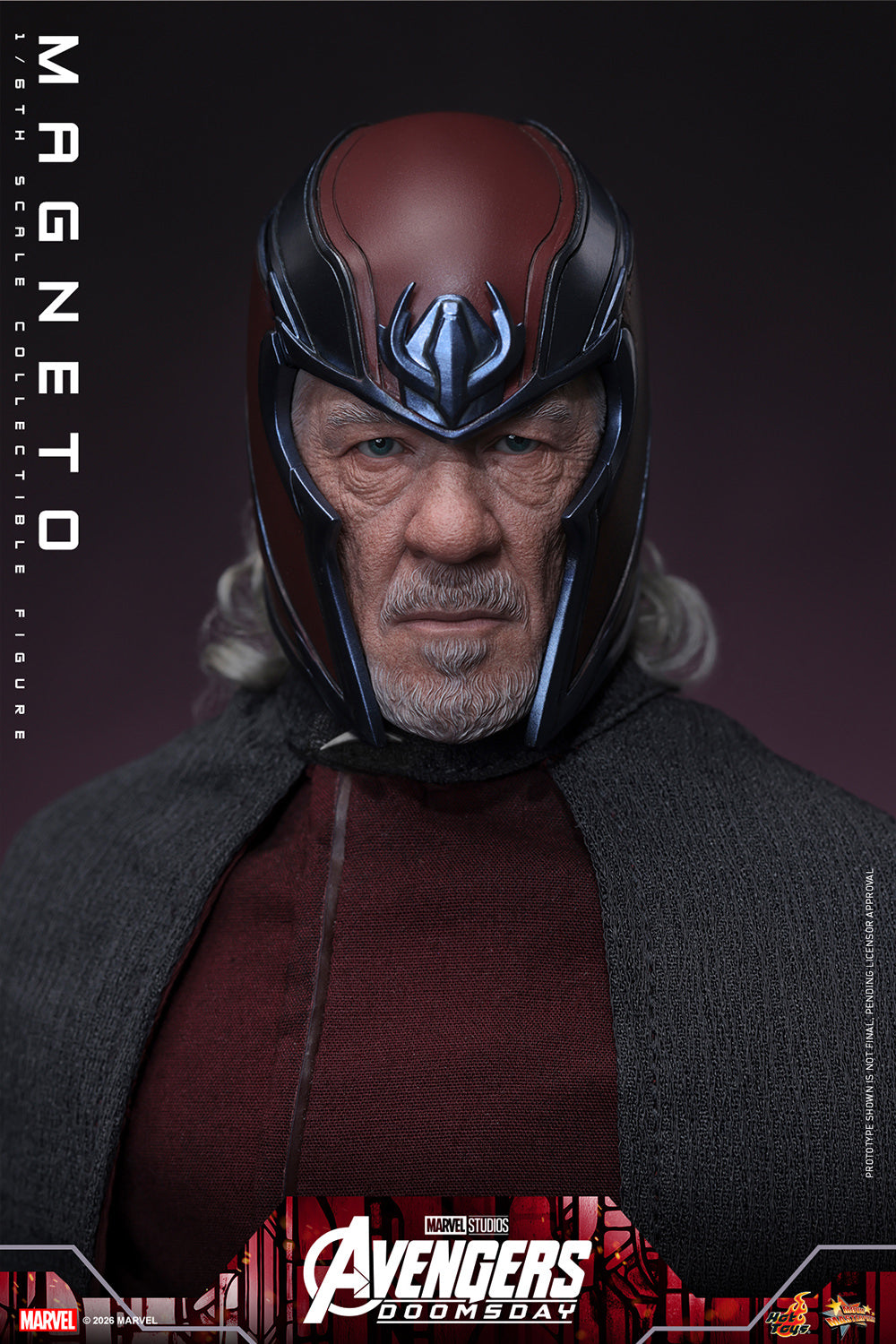Hot Toys Magneto (Avengers: Doomsday) 1/6 Scale Action Figure product image 3, provided for visual reference and product
