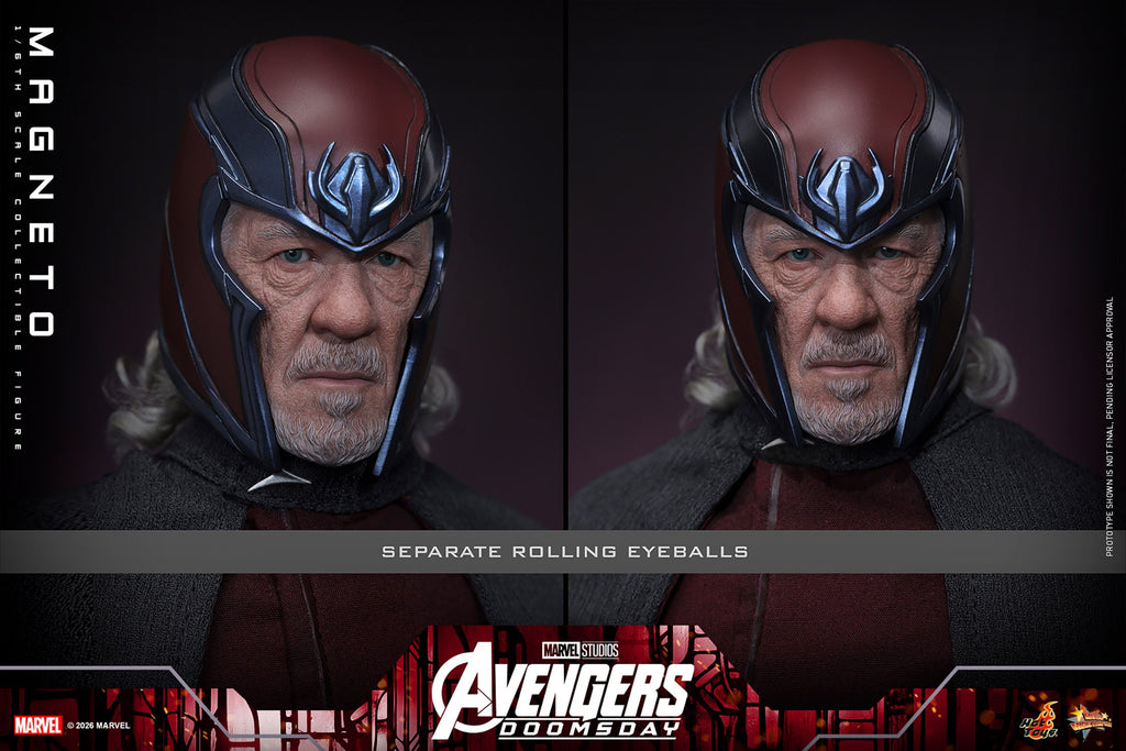Hot Toys Magneto (Avengers: Doomsday) 1/6 Scale Action Figure product image 7, provided for visual reference and product