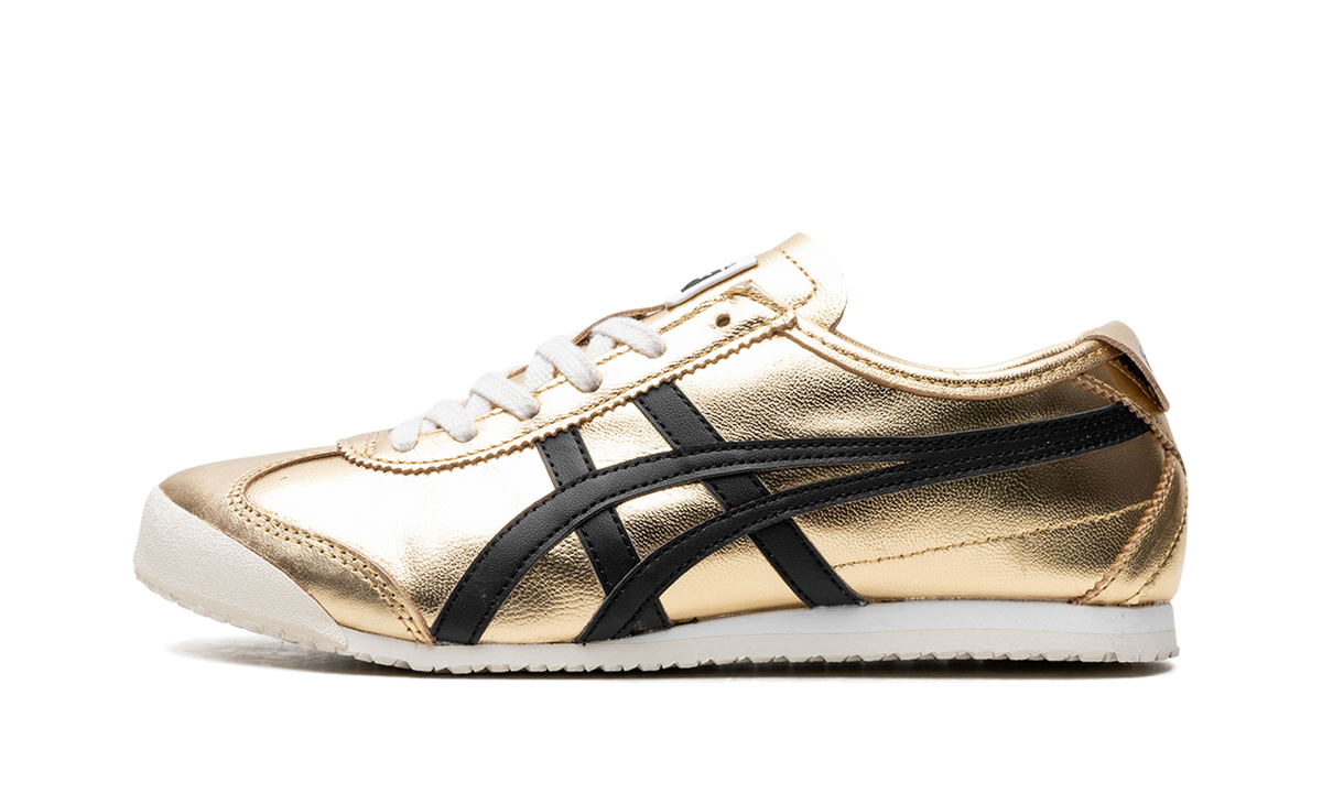 Onitsuka-tiger|mexico-66-gold-black-124860 product image 1, provided for visual reference and product detail review