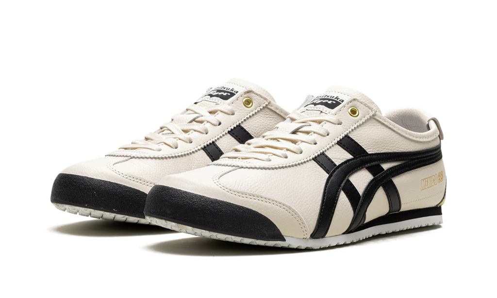 Onitsuka-tiger|mexico-66-cream-black-gold-128032 product image 2, provided for visual reference and product detail review