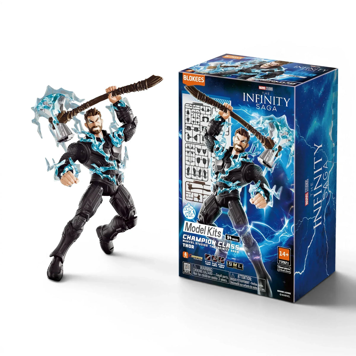 Blokees Thor Action Character - Model Kit product image 1, provided for visual reference and product detail review