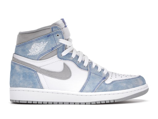 Air Jordan 1 Retro High Hyper Royal Smoke Grey product image 1, provided for visual reference and product detail review