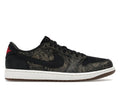 Air Jordan 1 Retro Low OG Laser Black University Red product image 1, provided for visual reference and product detail review