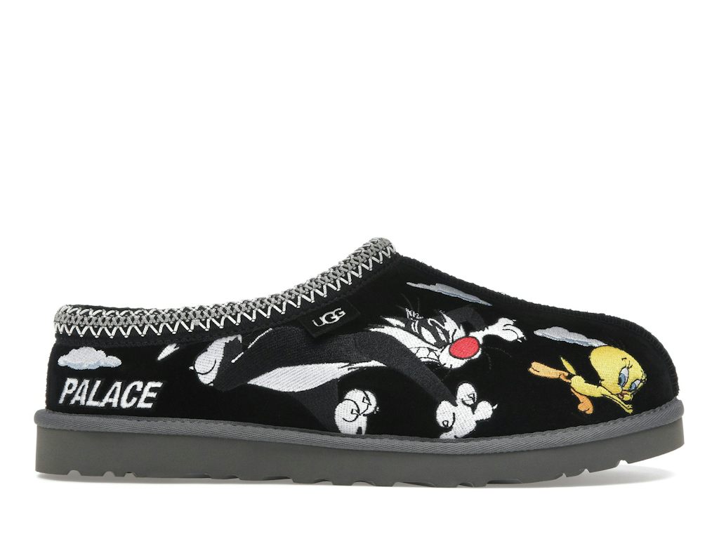 UGG Tasman Slipper Palace x Looney Tunes - Black product image 1, provided for visual reference and product detail review