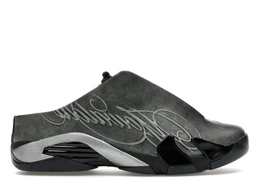 Air Jordan 14 Retro Mule Mowalola Burnt Red product image 1, provided for visual reference and product detail review