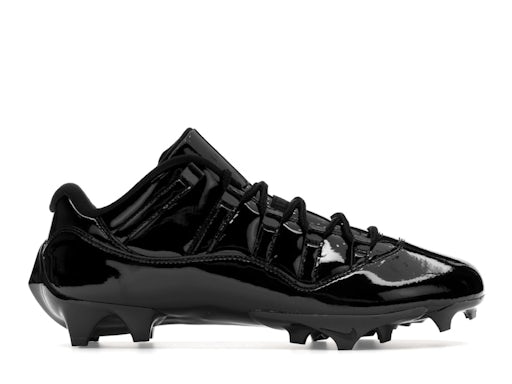 Air Jordan 11 Low TD Cleat Patent Black product image 1, provided for visual reference and product detail review