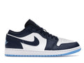 Air Jordan 1 Low Midnight Navy University Blue product image 1, provided for visual reference and product detail review
