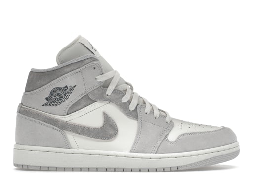 Air Jordan 1 Mid SE Neutral Grey Sail product image 1, provided for visual reference and product detail review