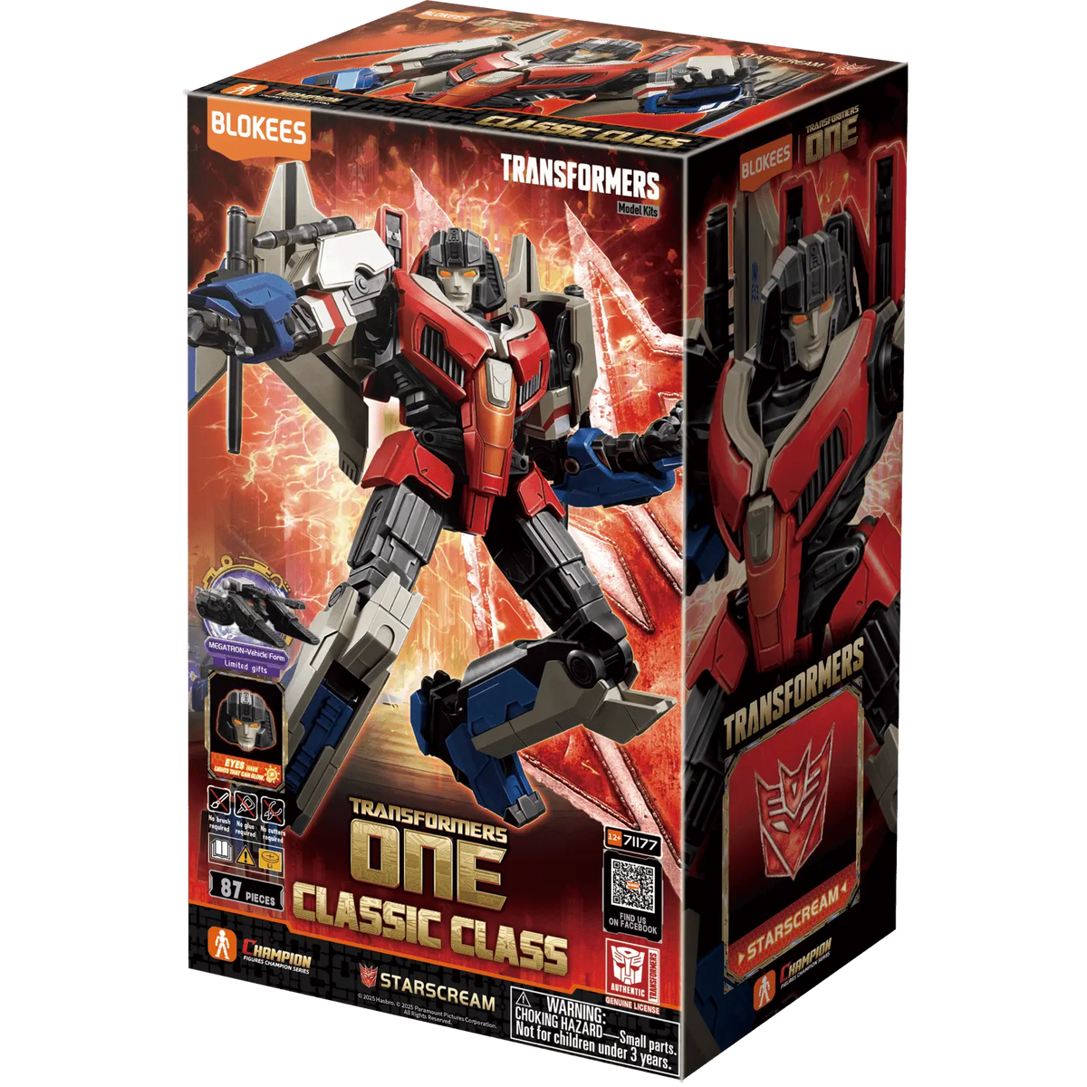 Transformers Classic Class 16 | Transformers One Starscream product image 2, provided for visual reference and product