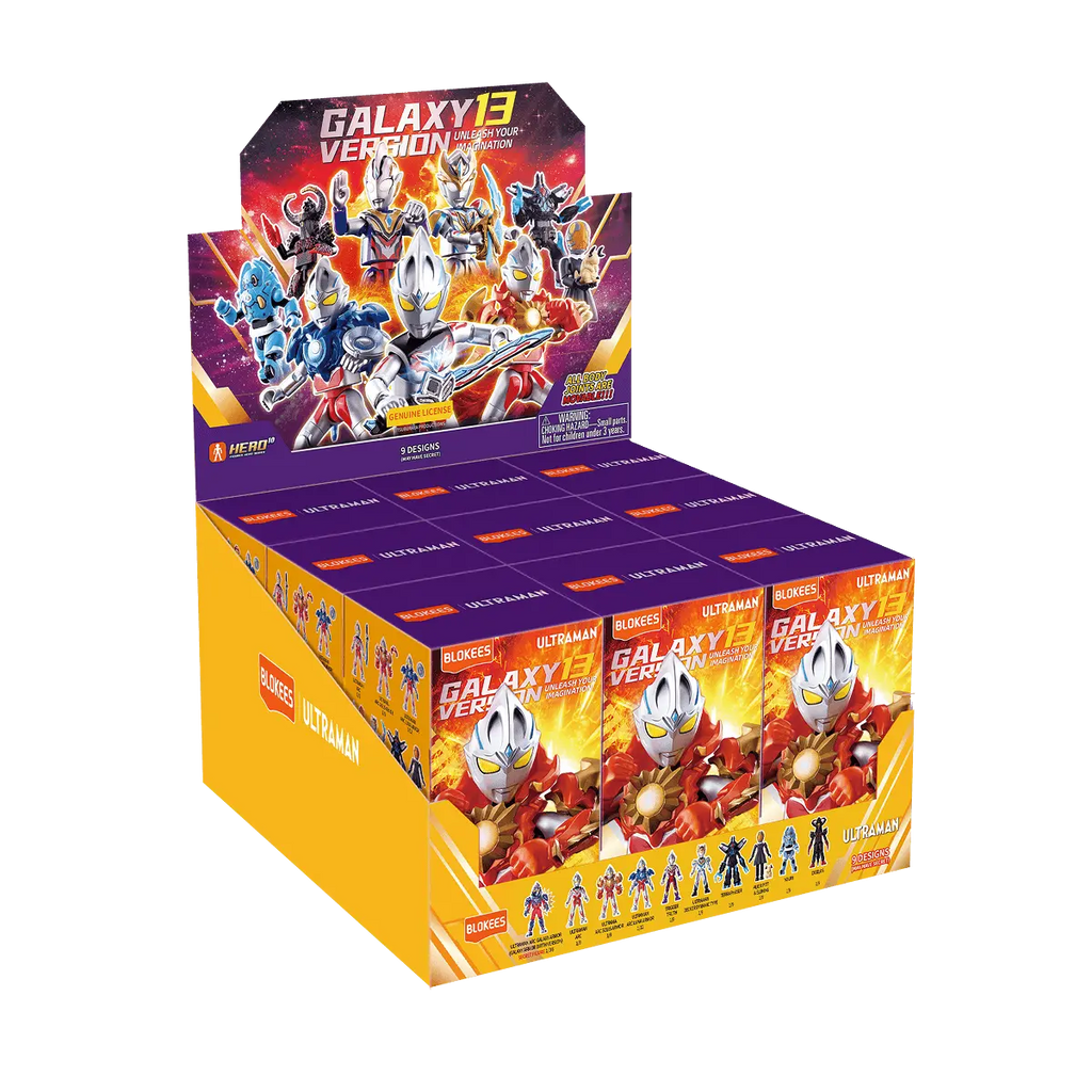Blokees Ultraman Galaxy Version 13 Unleash Your Imagination product image 1, provided for visual reference and product