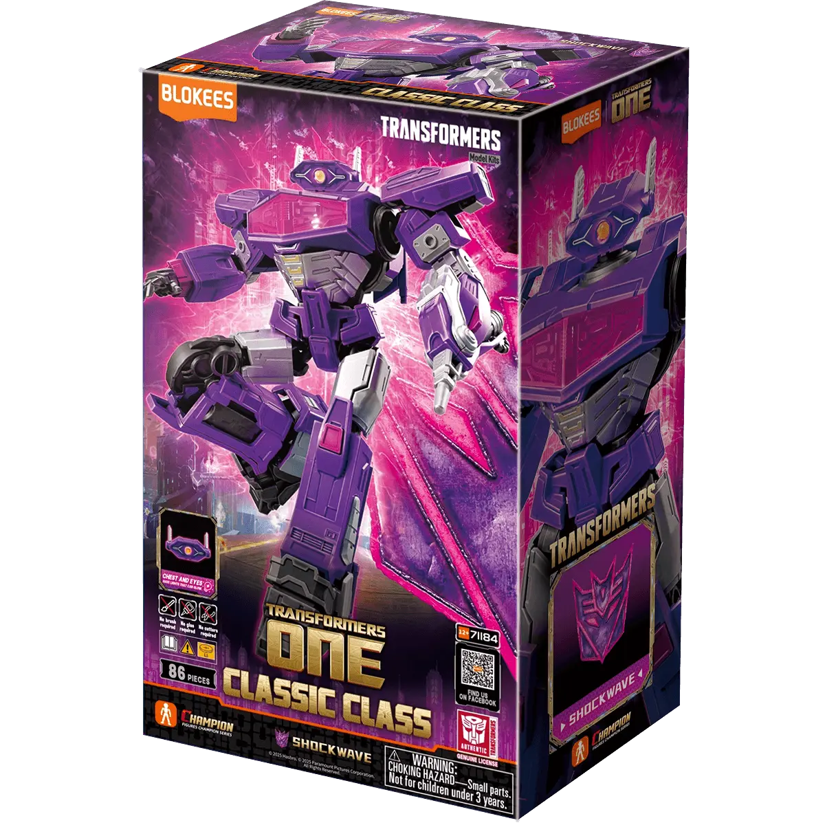 Transformers Classic Class 18 Transformers One Shockwave product image 5, provided for visual reference and product detail