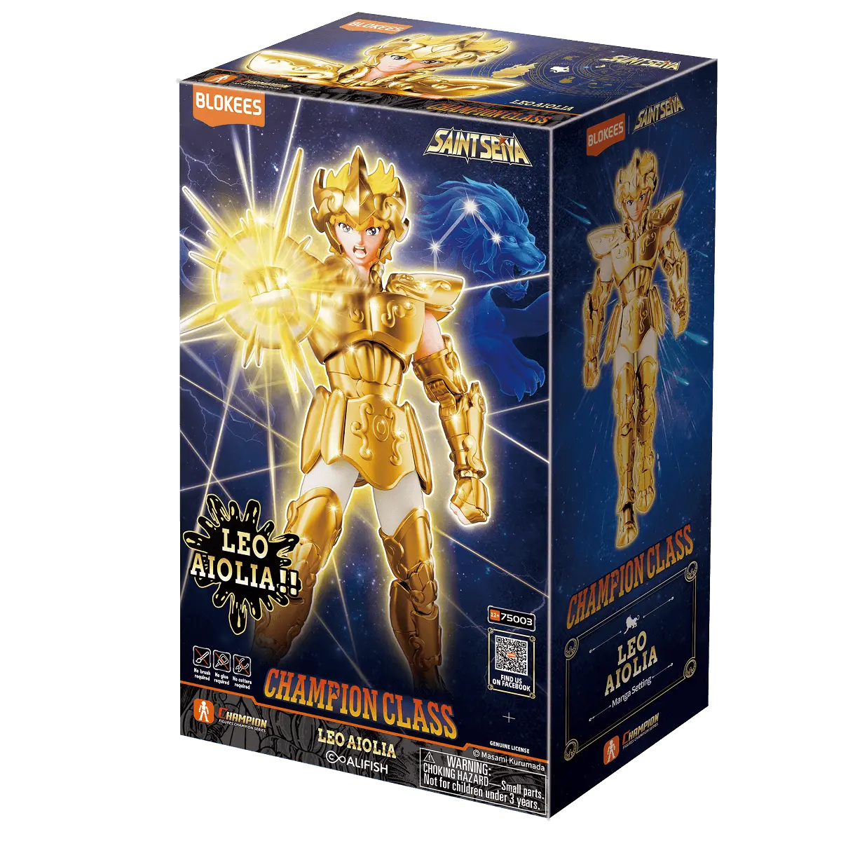 Saint Seiya Champion Class Leo Aiolia | Blokees product image 4, provided for visual reference and product detail review