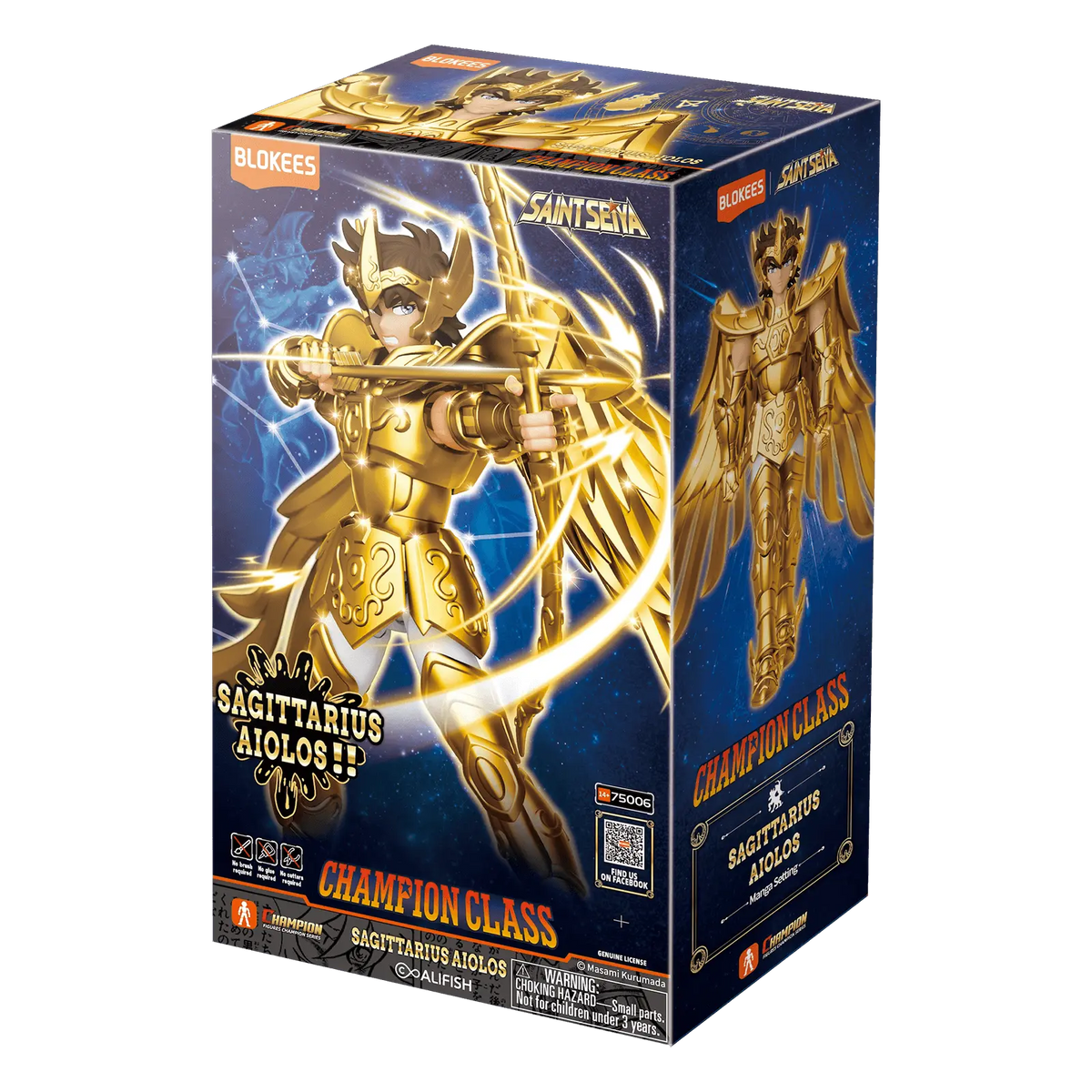 Saint Seiya Champion Class Sagittarius Aiolos | Blokees product image 3, provided for visual reference and product detail