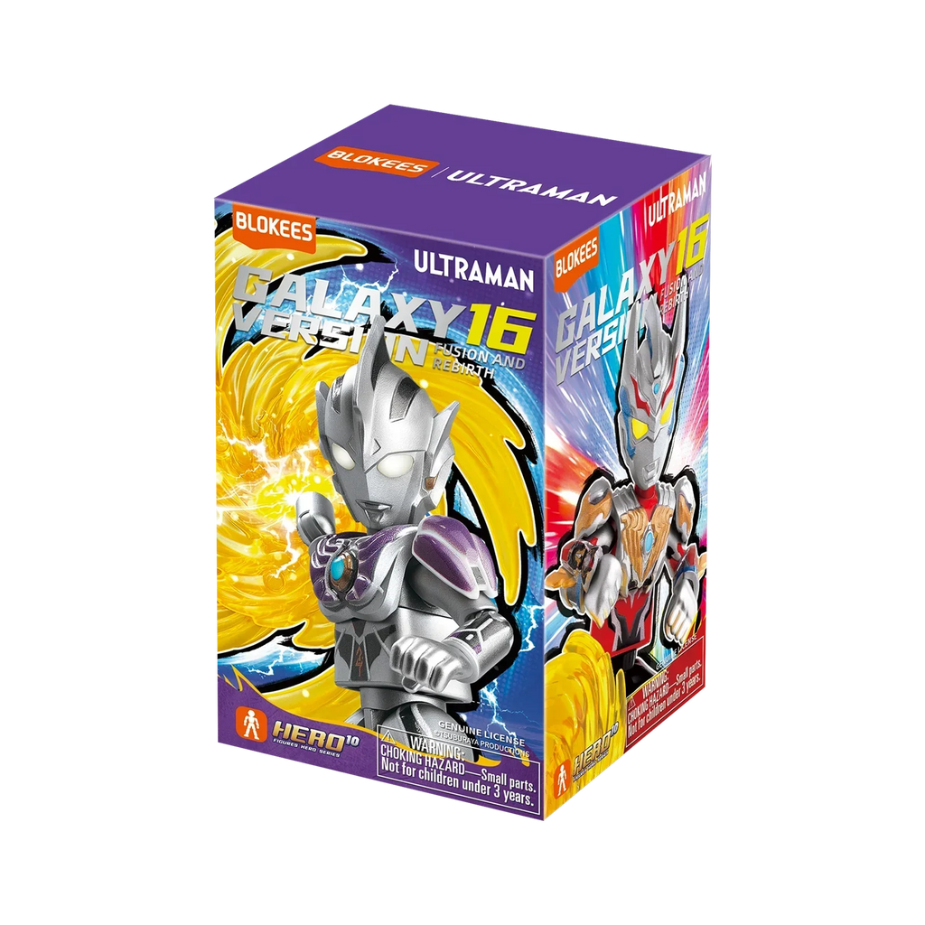 Blokees Ultraman Galaxy Version 16 Fusion and Rebirth product image 11, provided for visual reference and product detail
