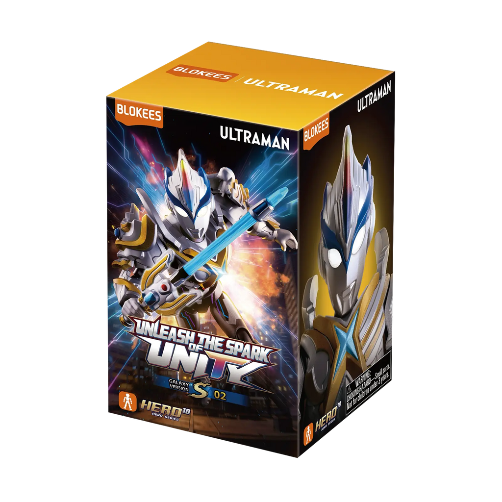 Blokees Ultraman Galaxy Version S 02 Unleash the Spark of Unity product image 12, provided for visual reference and product