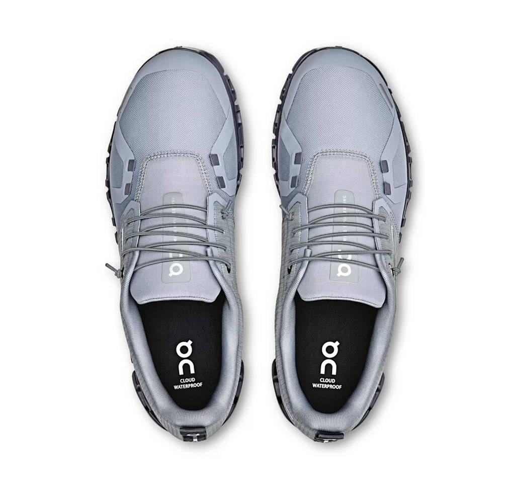 On Men Cloud 6 Waterproof Alloy/Wolf Lifestyle Sneakers product image 3, provided for visual reference and product detail