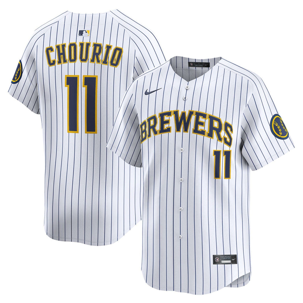 Jackson Chourio Milwaukee Brewers Alternate Limited Jersey product image 1