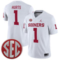 Jalen Hurts Oklahoma Sooners Alumni Player Jersey - White product image 1