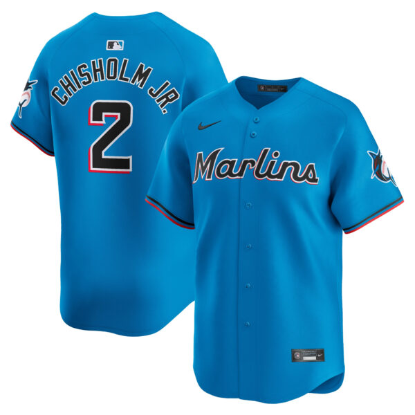 Jazz Chisholm Jr Miami Marlins Alternate Limited Jersey product image 1