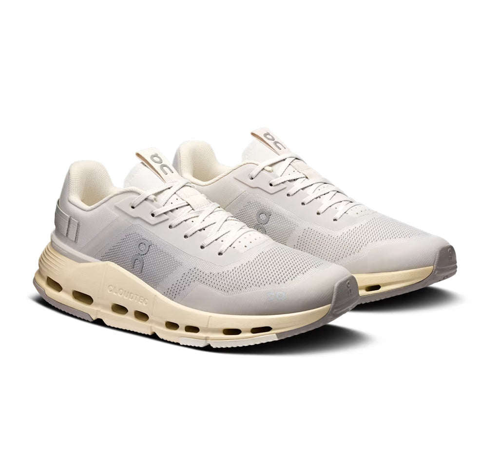 On Women Cloudnova Form 2 TT Wolf/Cream Lifestyle Sneakers product image 2, provided for visual reference and product detail
