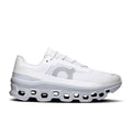 On Men Cloudmonster White/Glacier Running Shoes product image 1, provided for visual reference and product detail review