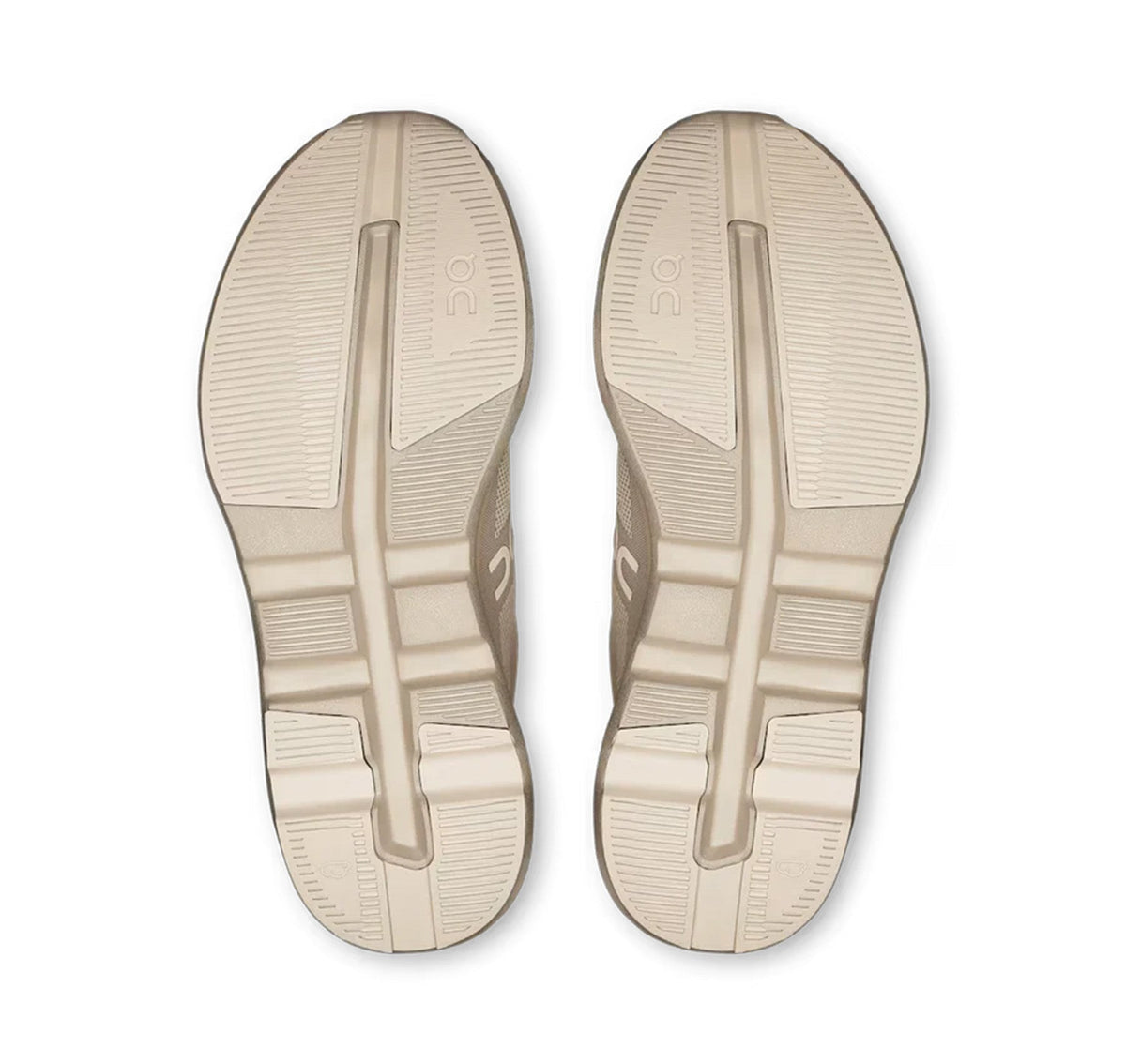 On Men Cloudzone Pearl/Truffle Lifestyle Sneakers product image 6, provided for visual reference and product detail review
