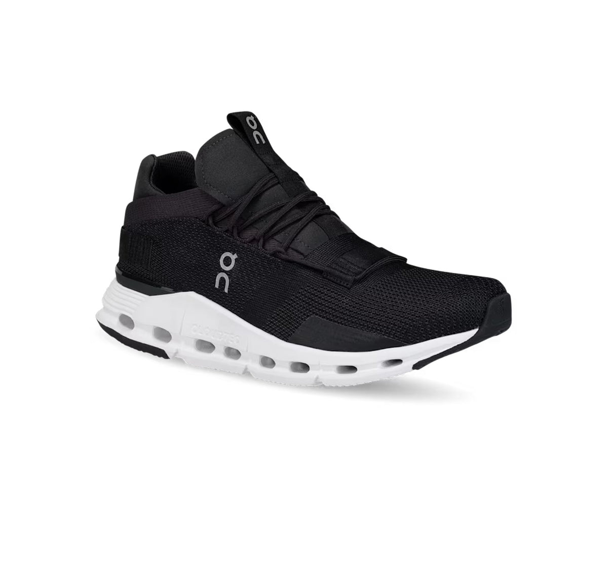 On Women Cloudnova Phantom/White Lifestyle Sneakers product image 2, provided for visual reference and product detail review