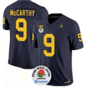J.J. McCarthy Michigan Wolverines Rosebowl Jersey – Navy product image 1