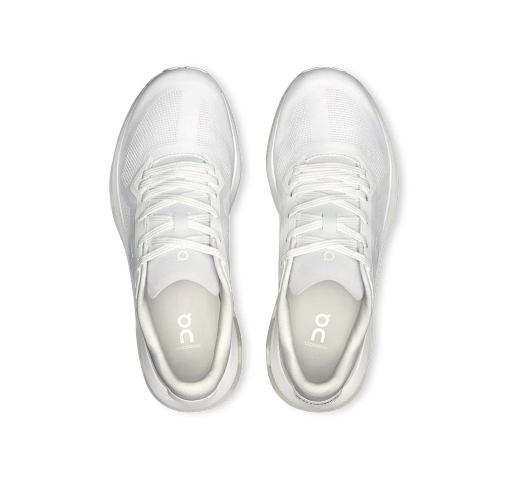 On Men Cloudzone White Lifestyle Sneakers product image 3, provided for visual reference and product detail review