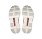 On Women Cloudmonster Ivory/Grenadine Running Shoes product image 6, provided for visual reference and product detail review