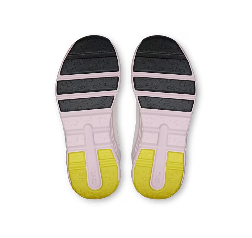 On Little Kids' Cloudleap Ivory/Orchid Athletic Shoes product image 6, provided for visual reference and product detail