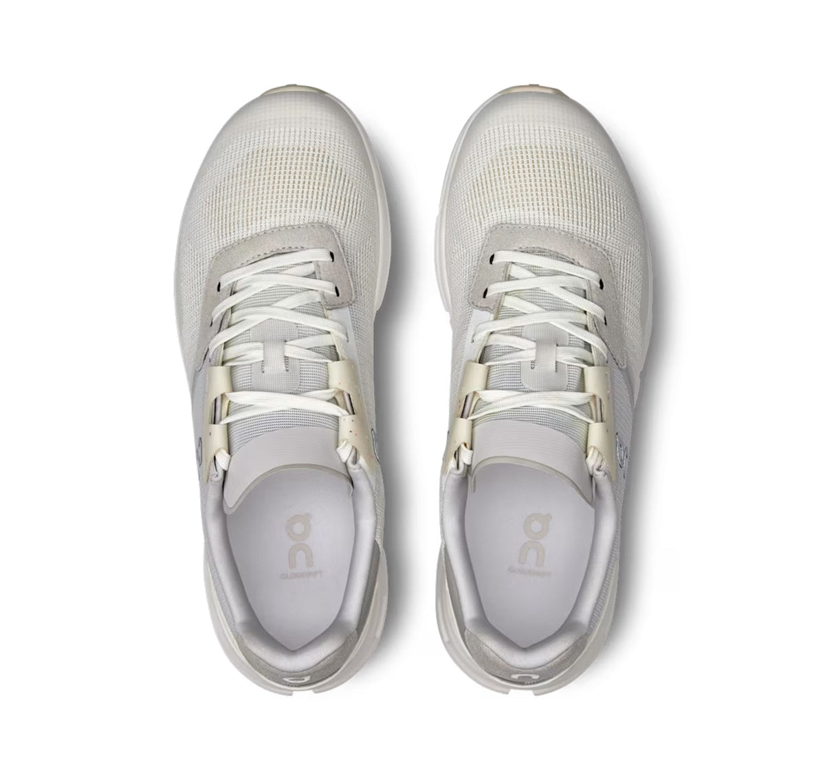 On Women Cloudrift White/Frost Lifestyle Sneakers product image 3, provided for visual reference and product detail review