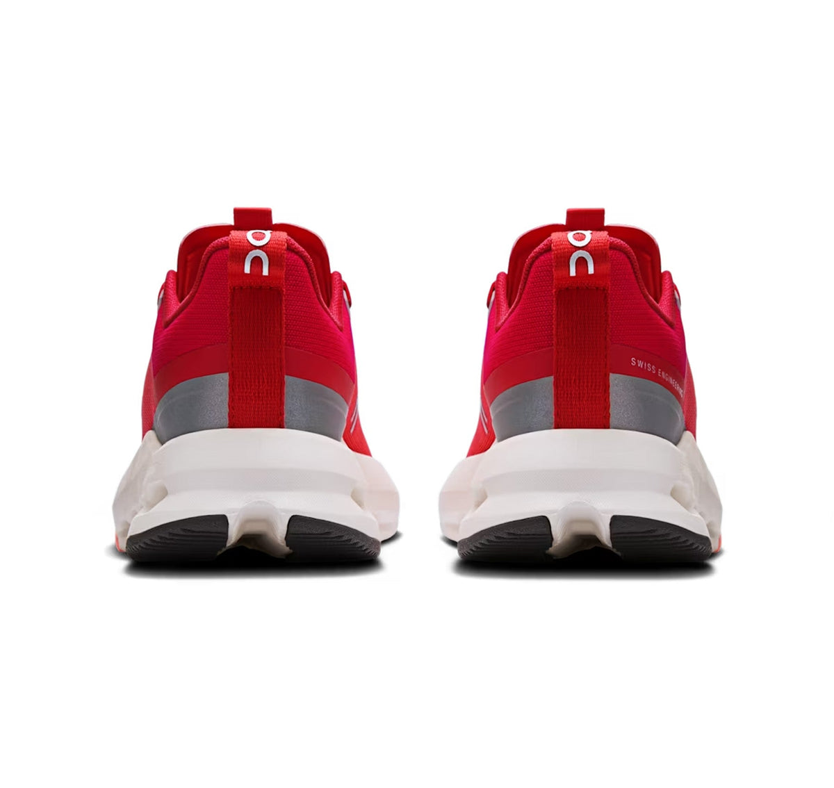 On Big Kids' Cloudnova Red/Terra Athletic Shoes product image 5, provided for visual reference and product detail review