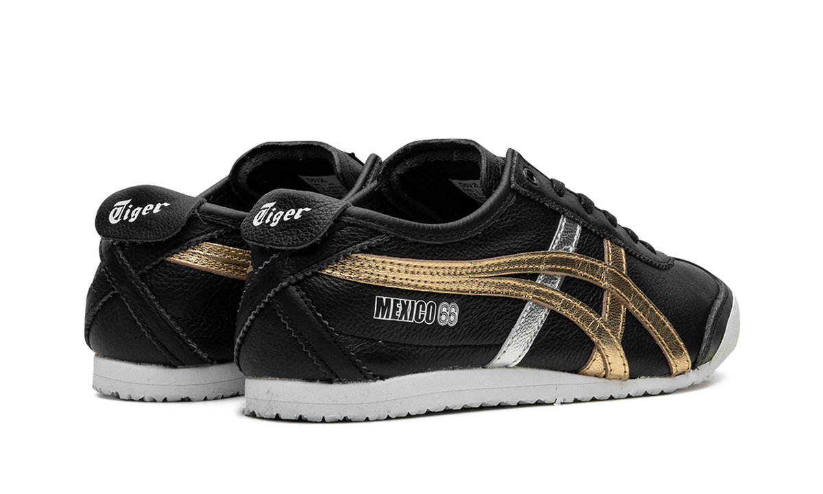 Onitsuka-tiger|mexico-66-black-gold-silver-122982 product image 3, provided for visual reference and product detail review