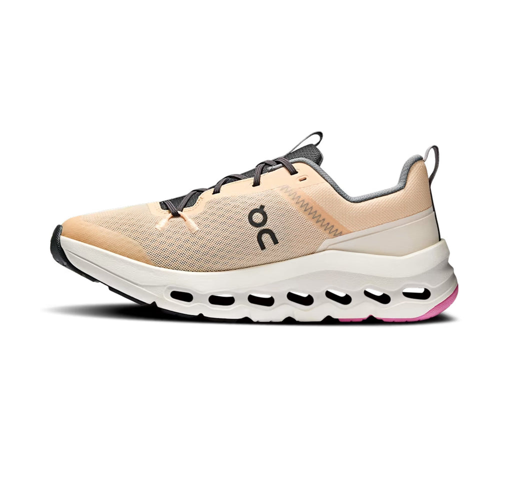 On Big Kids' Cloudleap Blonde/Ivory Athletic Shoes product image 4, provided for visual reference and product detail review