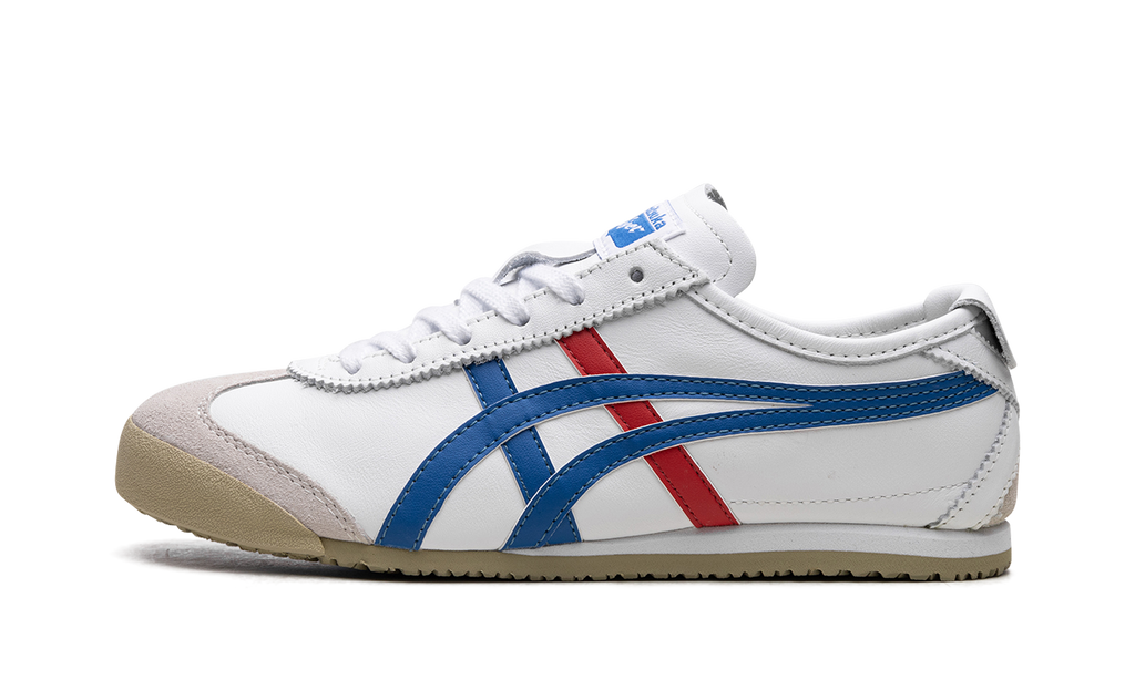 Onitsuka-tiger|mexico-66-white-blue-red-124348 product image 1, provided for visual reference and product detail review