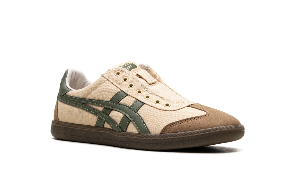 Onitsuka-tiger|tiger-tokuten-slip-on-beige-brown-green-140409 product image 7, provided for visual reference and product