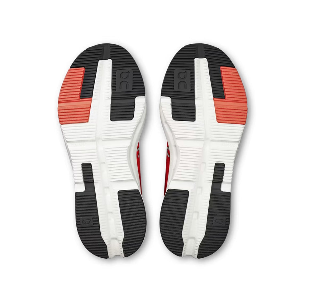 On Big Kids' Cloudnova Red/Terra Athletic Shoes product image 6, provided for visual reference and product detail review