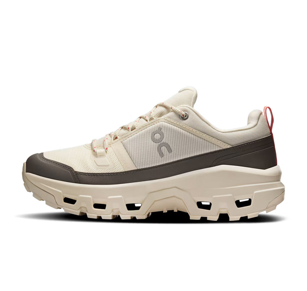On Men Cloudrock Low Waterproof Ivory Hiking Shoes product image 4, provided for visual reference and product detail review