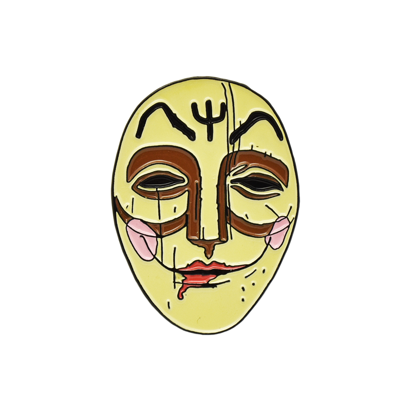 Krampus - Dark Elf Gluggagaegir (Window Peeper) Enamel Pin product image 1, provided for visual reference and product detail